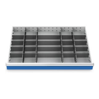 Bedrunka+Hirth Metalleinteilung Set R 36-24 24-teilig 900 x 600 mm