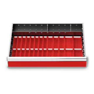 Bedrunka+Hirth Muldenplatten Set 37-teilig R 24-16 600 x 400 mm Blendenhöhe 75 mm