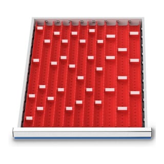 Bedrunka+Hirth Muldenplatten Set 46-teilig R 18-24 450 x 600 mm Schubladennutzmaß