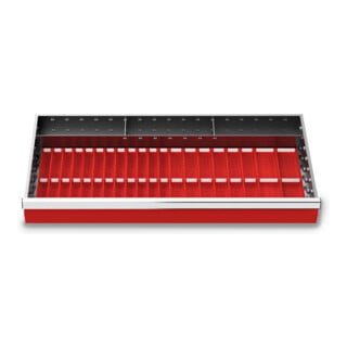 Bedrunka+Hirth Muldenplatten Set R 36-16 47-teilig 900 x 400 mm Blendenhöhe 100 mm