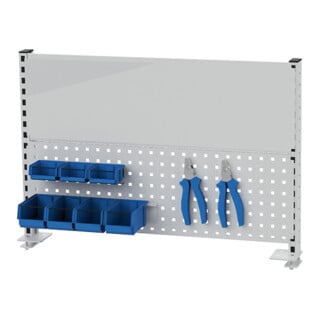 Bedrunka+Hirth Multi-Wand-Aufbau Breite 1000 Lochwand Magnetwand Info-Tasche DIN A4