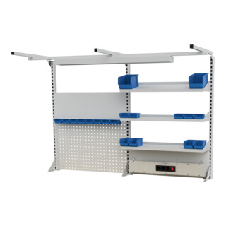 Bedrunka+Hirth Multiwand universelle Multi-structure murale 2000x1250 mm avec éclairage