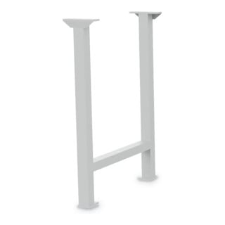 Bedrunka+Hirth Piètement en tube carré L × P × H 150 x 650 x 819 mm