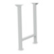 Bedrunka+Hirth Piètement en tube carré L × P × H 150 x 650 x 819 mm-1