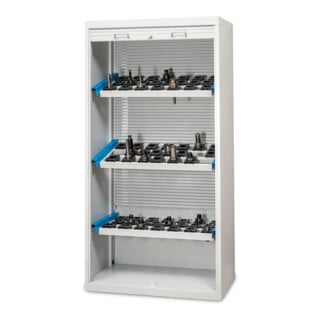 Bedrunka+Hirth Rollladenschrank CNC Aluminium inkl. 3 x Werkzeugaufnahmerahmen