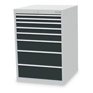Bedrunka+Hirth Schubladenschrank R 24-24 Tiefe 736 mm 8x Schublade