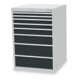 Bedrunka+Hirth Schubladenschrank R 24-24 Tiefe 736 mm 8x Schublade