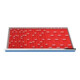 Bedrunka+Hirth Set de plaques à godets 91 pièces R 48-24 1200 x 600 mm