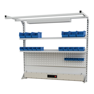 Bedrunka+Hirth Structure multi-parois 1500x1250 mm avec éclairage 58,6 kg