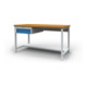 Bedrunka+Hirth Table de travail 1500 avec bloc tiroirs suspendus-1