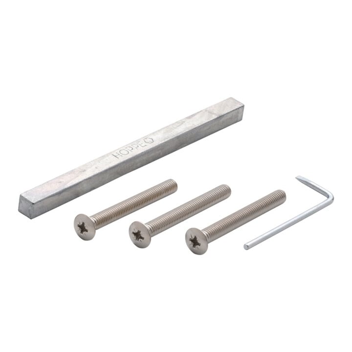 Bef-set. Drückerschutzgarnituren 4-KT. 8mm TS 61-66mm