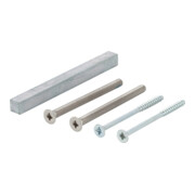Bef-set.Sertos® GG-WC 55-60mm M5x70+4,0x65 4-KT.o.+8x95mm HOPPE-1