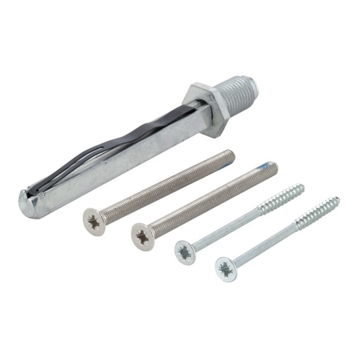 Bef-set.Sertos® K/G 50-55mm M5x65+4,0x60 4-KT.8x80mm HOPPE