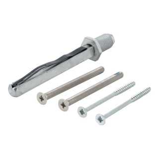 Bef-set.Sertos® K/G 65-70mm M5x80+4,0x75 4-KT.8x90mm HOPPE