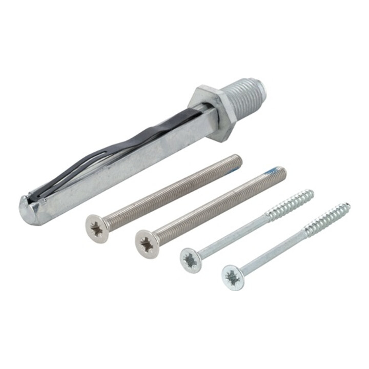 Bef-set.Sertos® K/G 65-70mm M5x80+4,0x75 4-KT.8x90mm HOPPE