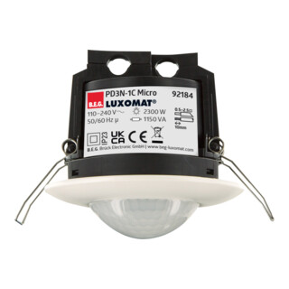 BEG Brück Electronic Détecteur de mouvement plafond PD3N-1C-DE Micro