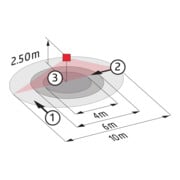 BEG Brück Electronic Détecteur de mouvement plafond PD3N-1C-DE Micro-5