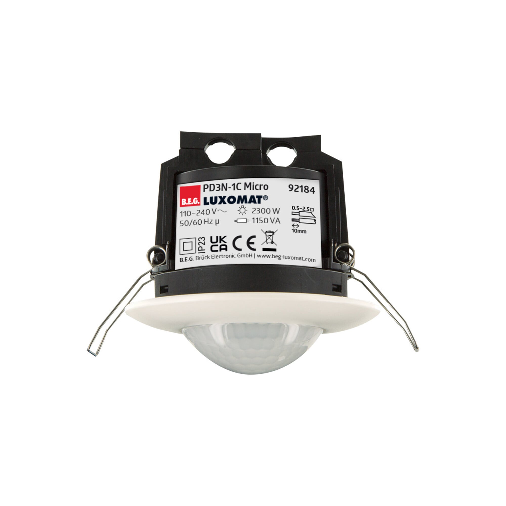 BEG Brück Electronic Decken-Bewegungsmelder PD3N-1C-DE Micro ; B.E.G.
