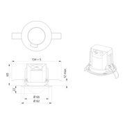 BEG Brück Electronic Decken-Bewegungsmelder PD3N-1C-DE Micro-4