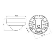 BEG Brück Electronic Decken-Bewegungsmelder PD4N-1C-AP-5