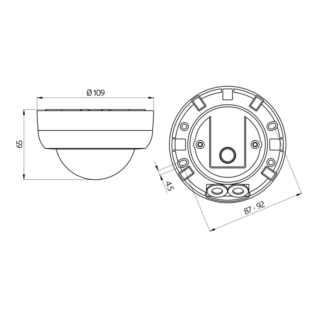 BEG Brück Electronic Decken-Bewegungsmelder PD4N-1C-AP