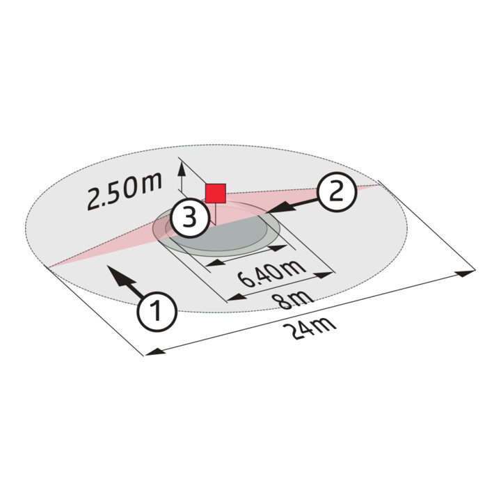 BEG Brück Electronic Decken-Bewegungsmelder PD4N-1C-AP