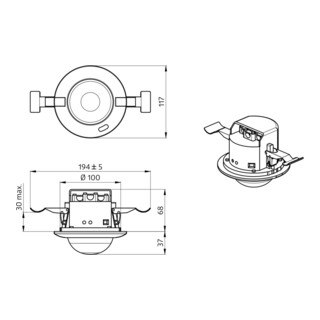 BEG Brück Präsenzmelder PD4-M-2C-DS-DE