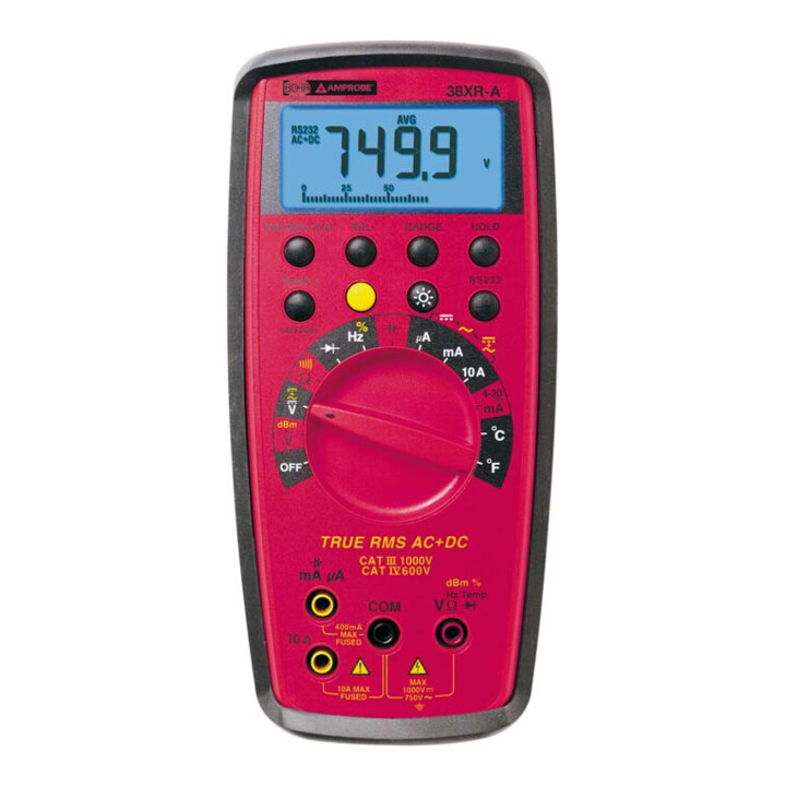 Beha-Amprobe Multimètre numérique rt Amprobe 38XR-A-D