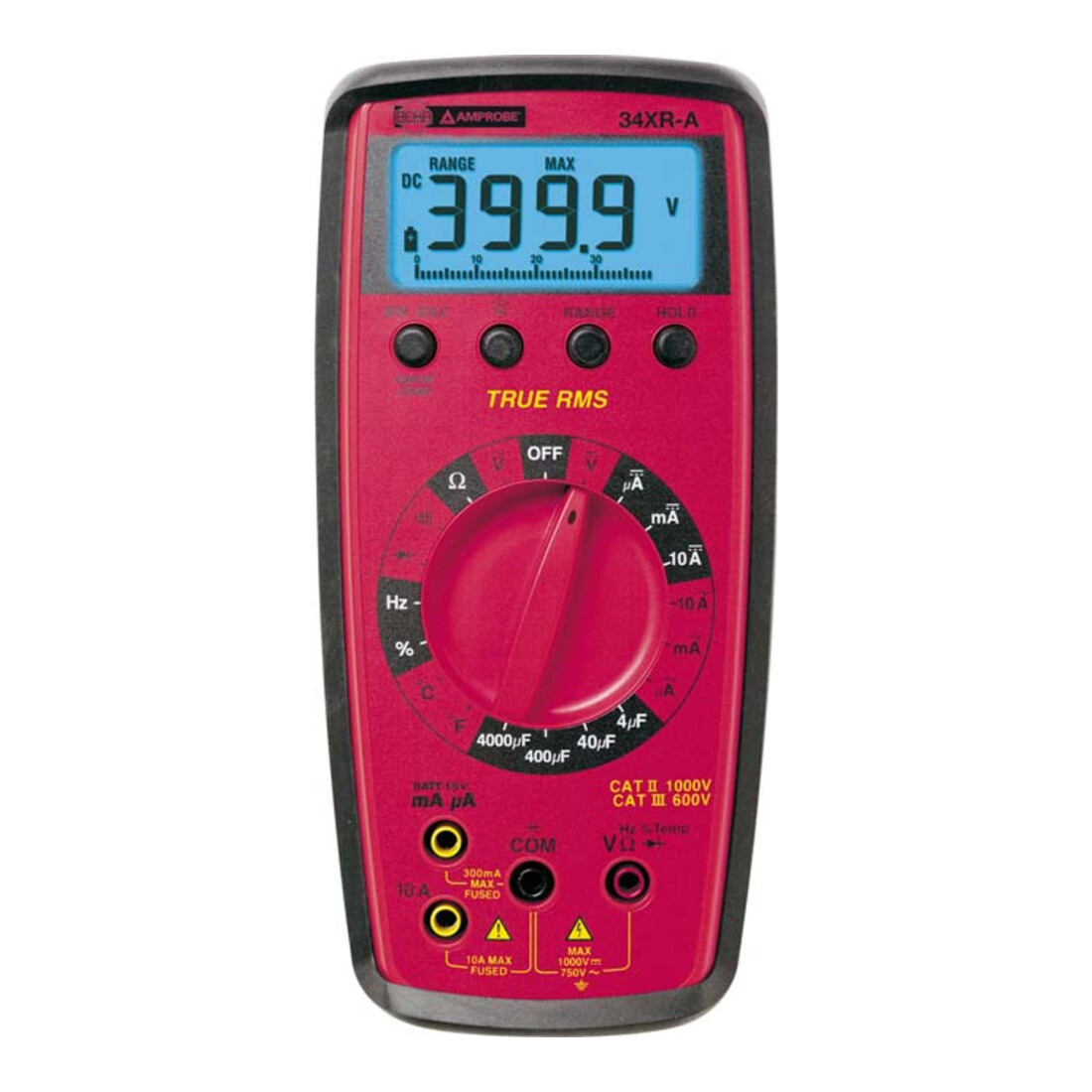Beha-Amprobe Multimètre numérique TMRS Amprobe 34XR-A-D