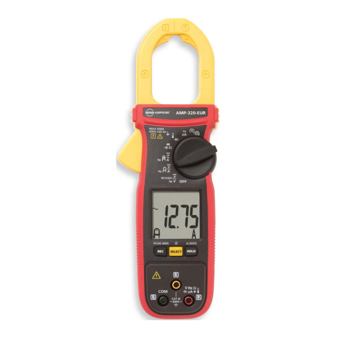 Beha-Amprobe Pince ampèremétrique AC/DC 600A ACDC TRMS AMP-320-EUR