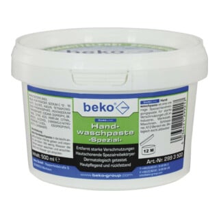 Beko Pâte à laver à la main 500 ml 2993500