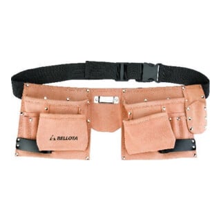 bellota Ceinture à outils, cuir, 6 poches