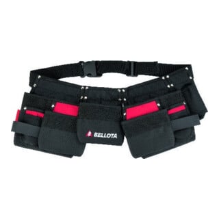 bellota Ceinture à outils, tissée, 7 poches, extra résistante