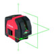 bellota Laser 20m 2 Achs + Punkt, grün, Koffer und Halter-1
