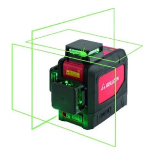 bellota Laser 30m 3 axes, vert avec mallette et support