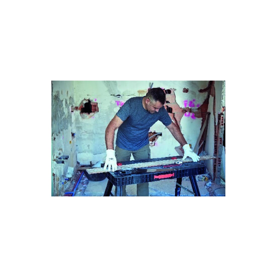 bellota Werkbank, faltbar, 150kg, 3 Höhen 52-66-80cm