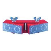 Beloh Aimant permanent positionnable 60x25x25mm force d'adhérence 150N