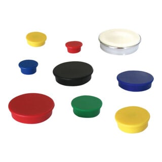 Beloh Organisationsmagnete rund 10mm orange