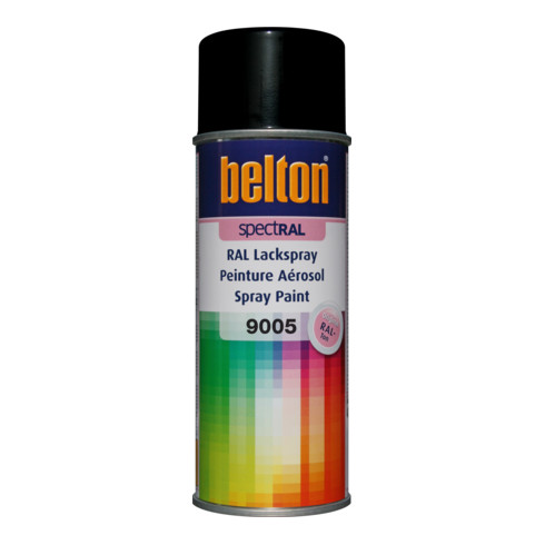 Belton Lackspray SpectRAL RAL 9005 schwarz glanz