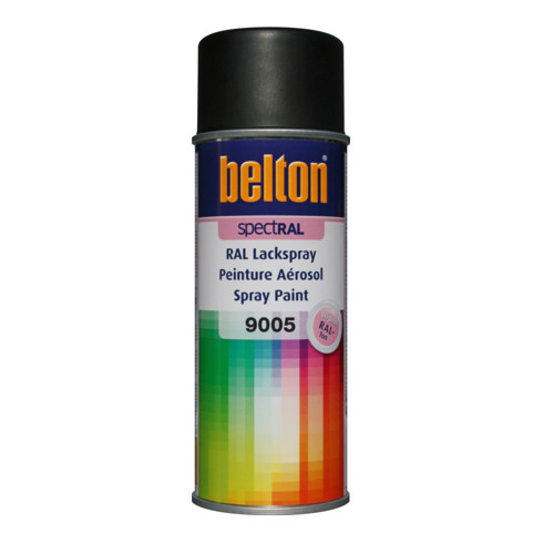 Belton Lackspray SpectRAL RAL 9005 schwarz matt