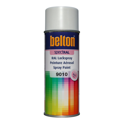 Belton Lackspray SpectRAL RAL 9010 weiß glanz
