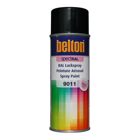 Belton Lackspray SpectRAL RAL 9011 graphitschwarz glanz