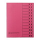Bene Ordnungsmappe 083800RS DIN A4 12Fächer PVC rosa-1