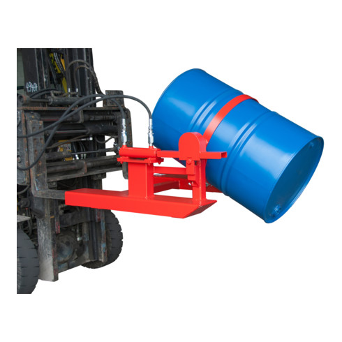 Bauer Südlohn Basculeur de fût FD-H, peint, rouge feu