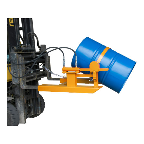 Bauer Südlohn Basculeur de fût FD-H, laqué, orange jaune