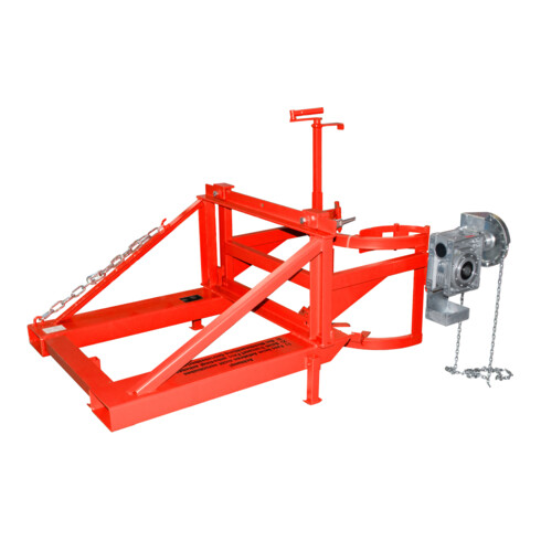 Bauer Südlohn Basculateur de fût FD/L-K, peint, rouge feu