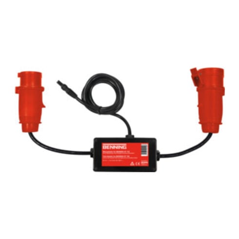 BENNING Adaptateur de mesure 16 A CEE 5 pôles actif pour charges triphasées RPE/IPE