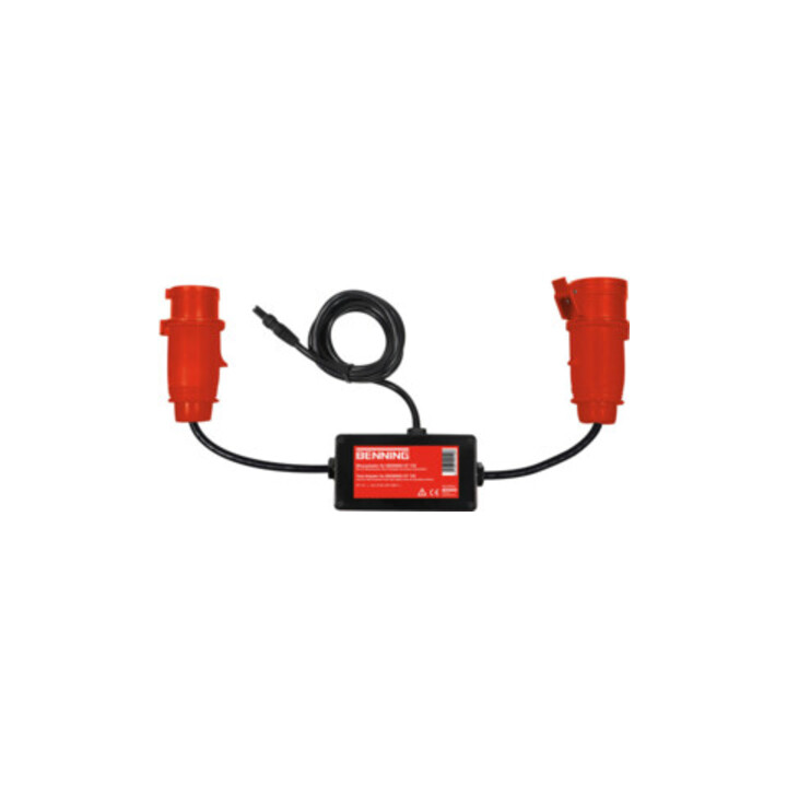 BENNING Adaptateur de mesure 16 A CEE 5 pôles actif pour charges triphasées RPE/IPE