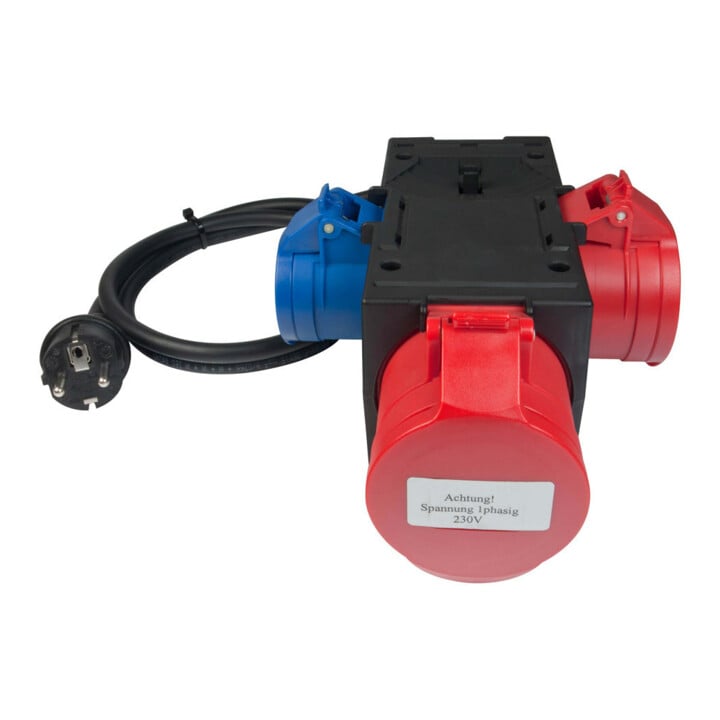 BENNING Adaptateur de mesure 3 voies CEE-Schuko