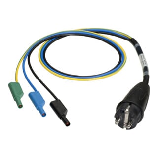 BENNING Adaptateur de mesure Schuko avec fiche 4 mm